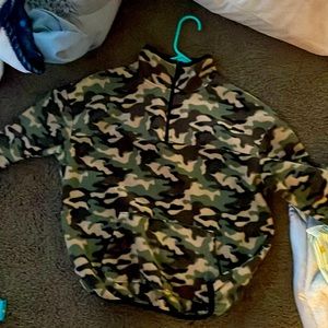 Camo sweater